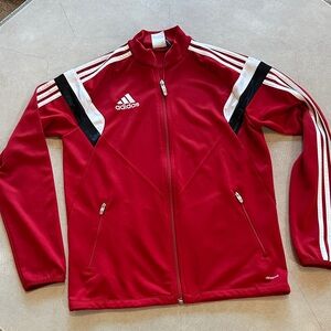 adidas Red and White Kids Sweatshirt